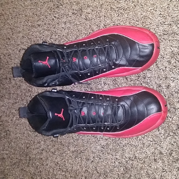 Air Jordan 12- Red/Black- 130690 061- size 12 male - Picture 4 of 7